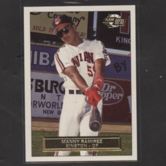 1993 FLEER EXCEL MANNY RAMIREZ ROOKIE CARD INDIANS - Picture 1 of 1